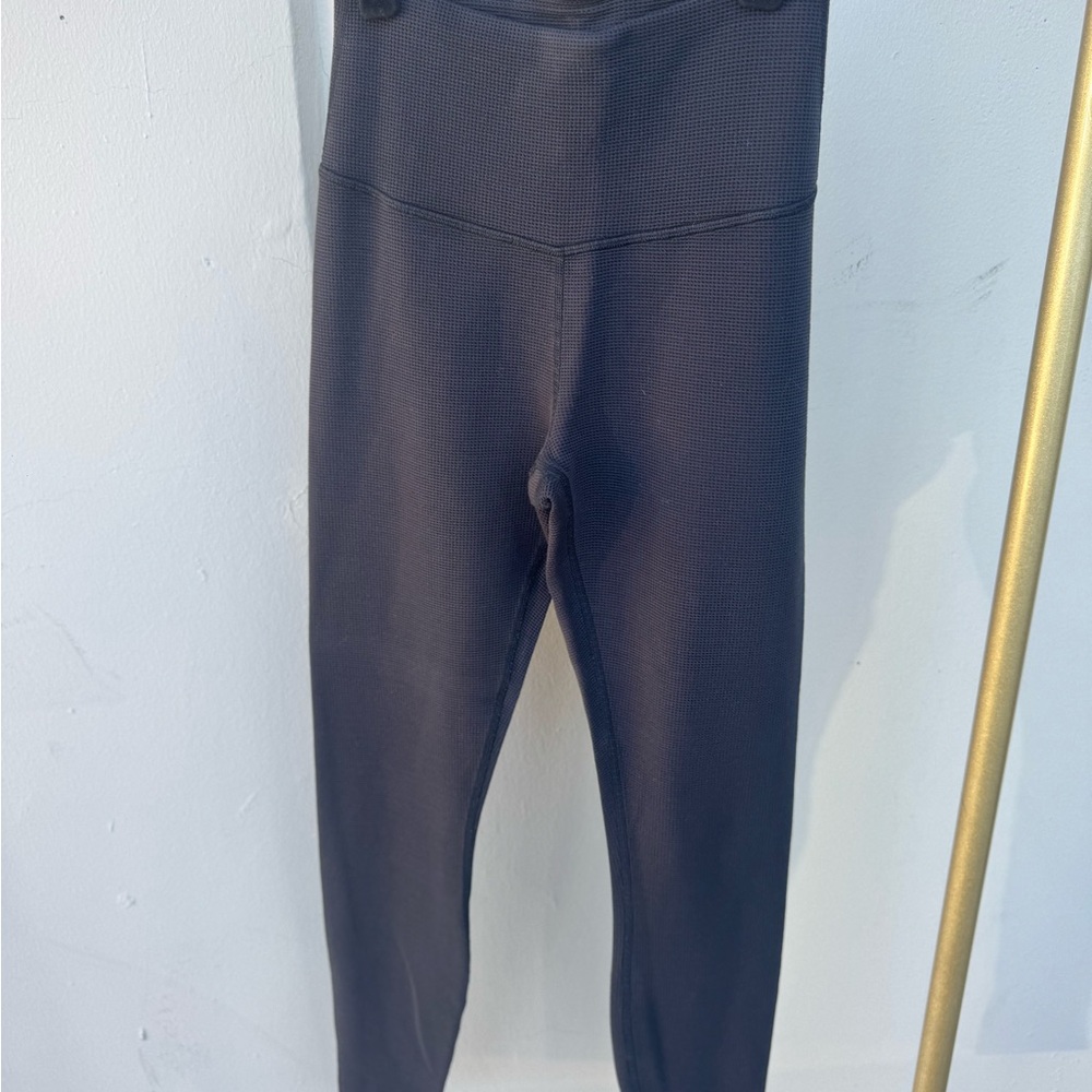 ALO Yoga waffle Leggings black size xs